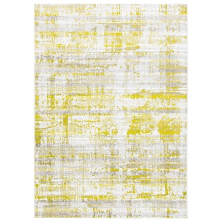 Safavieh 5 ft. 1 in. x 7 ft. 6 in. Skyler Rectangle Power Loomed Rug Silver & Green SKY151Y-5